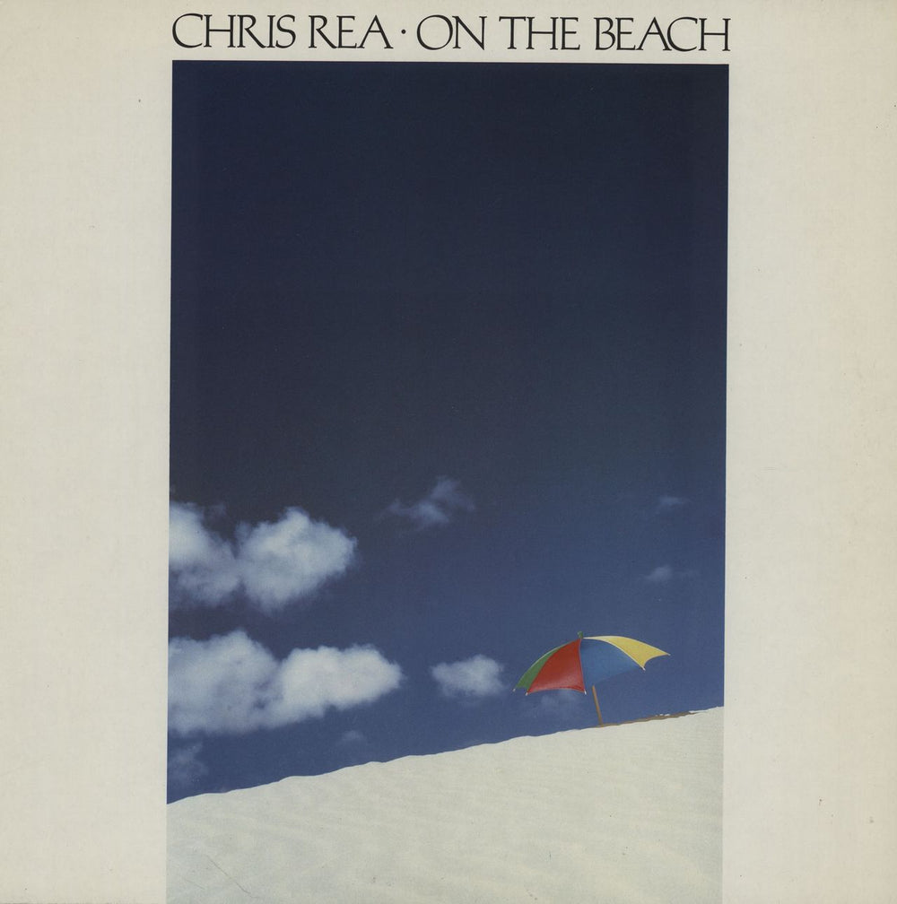 Chris Rea On The Beach - EX UK vinyl LP album (LP record) WX191