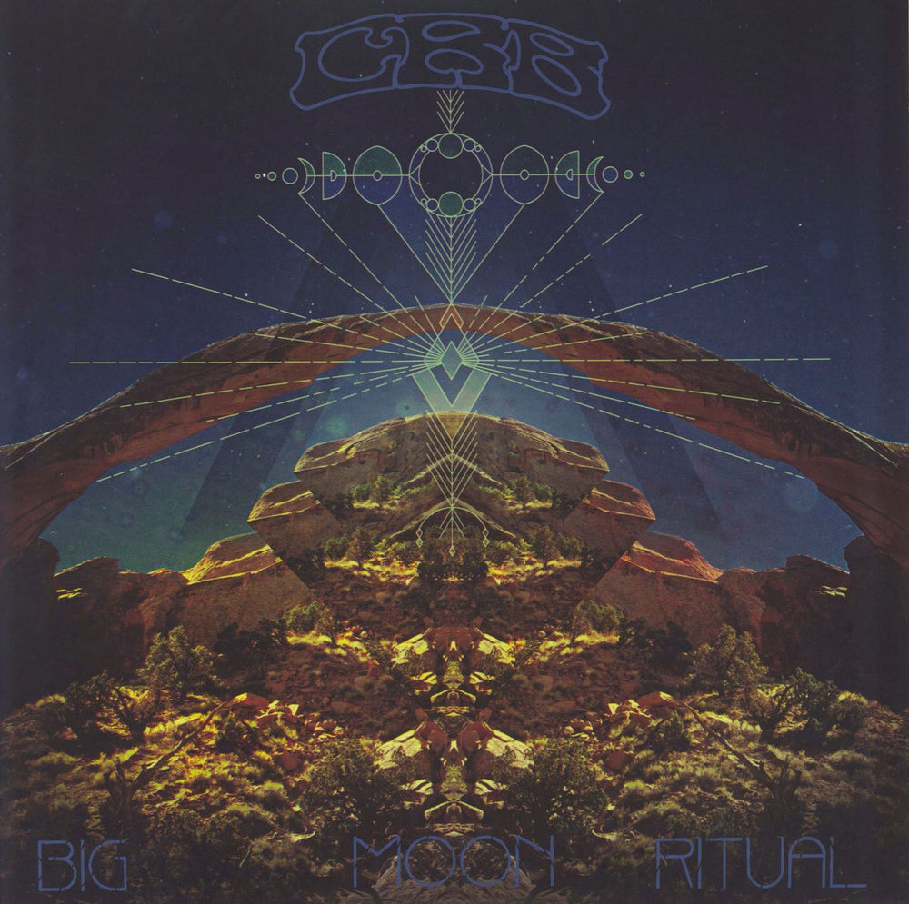 Chris Robinson Big Moon Ritual US 2-LP vinyl record set (Double LP Album) SAR07