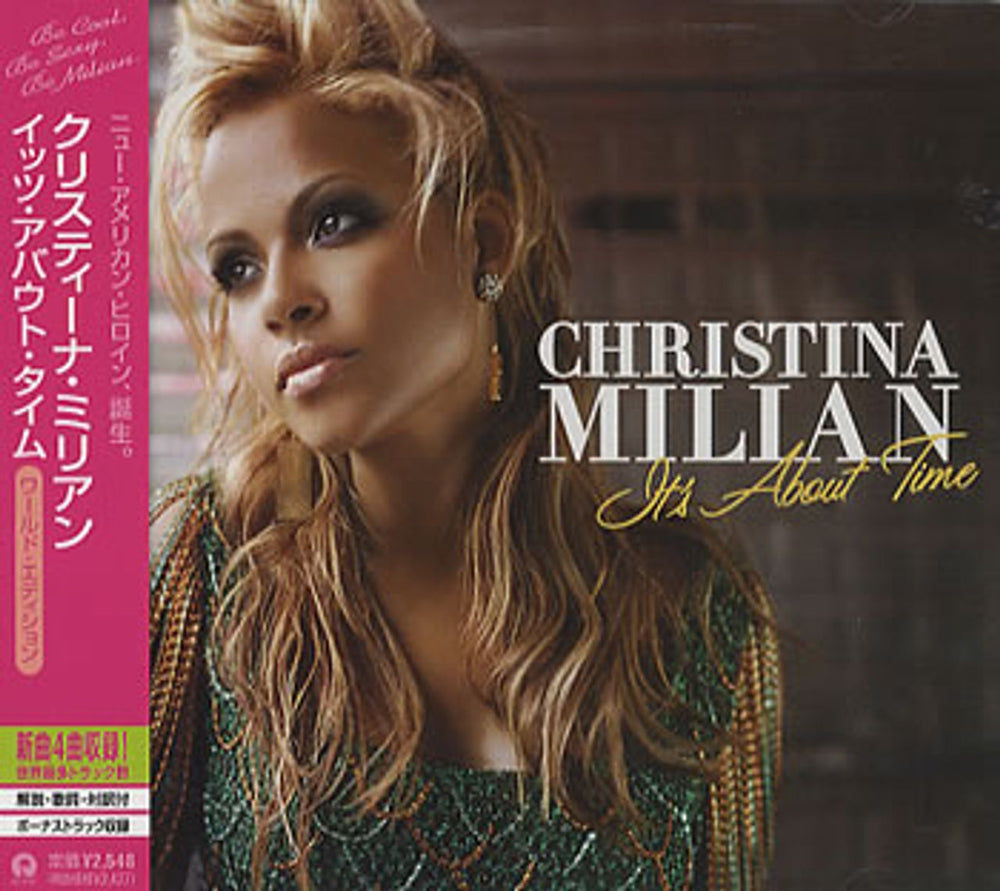 Christina Milian It's About Time - World Edition Japanese Promo CD album (CDLP) UICL-1043