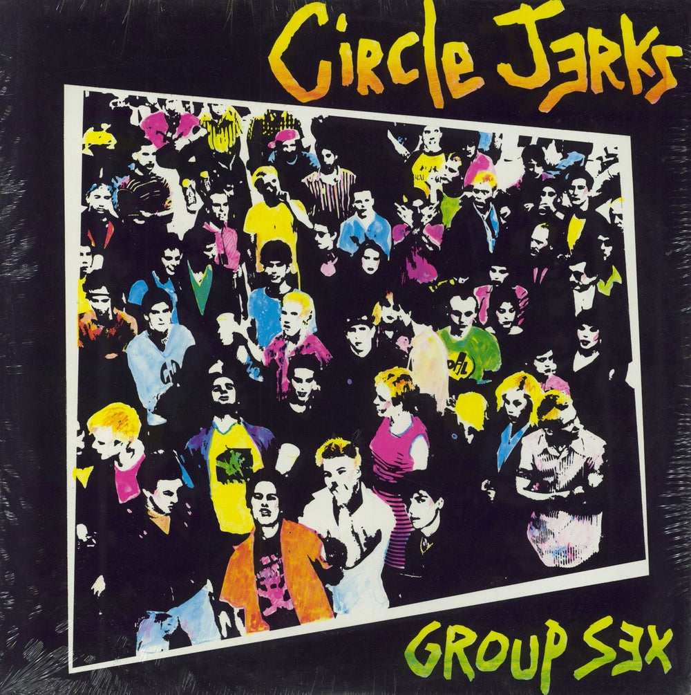 Circle Jerks Group Sex - Sealed US vinyl LP album (LP record) FLP1002