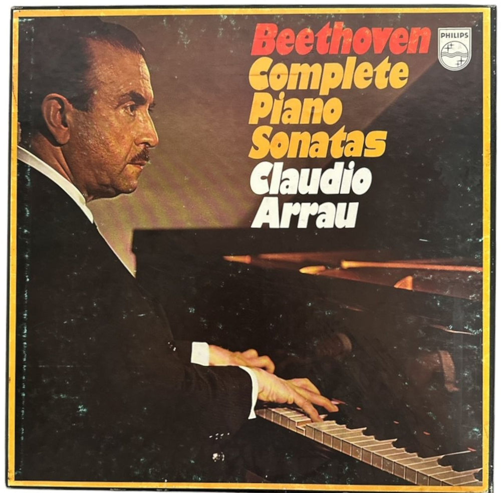 Claudio Arrau Beethoven: Complete Piano Sonatas UK Vinyl Box Set 6747009