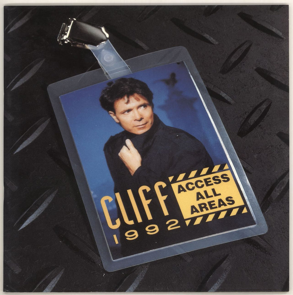 Cliff Richard Access All Areas + Flexi & Merch Insert UK tour programme TOUR PROGRAMME