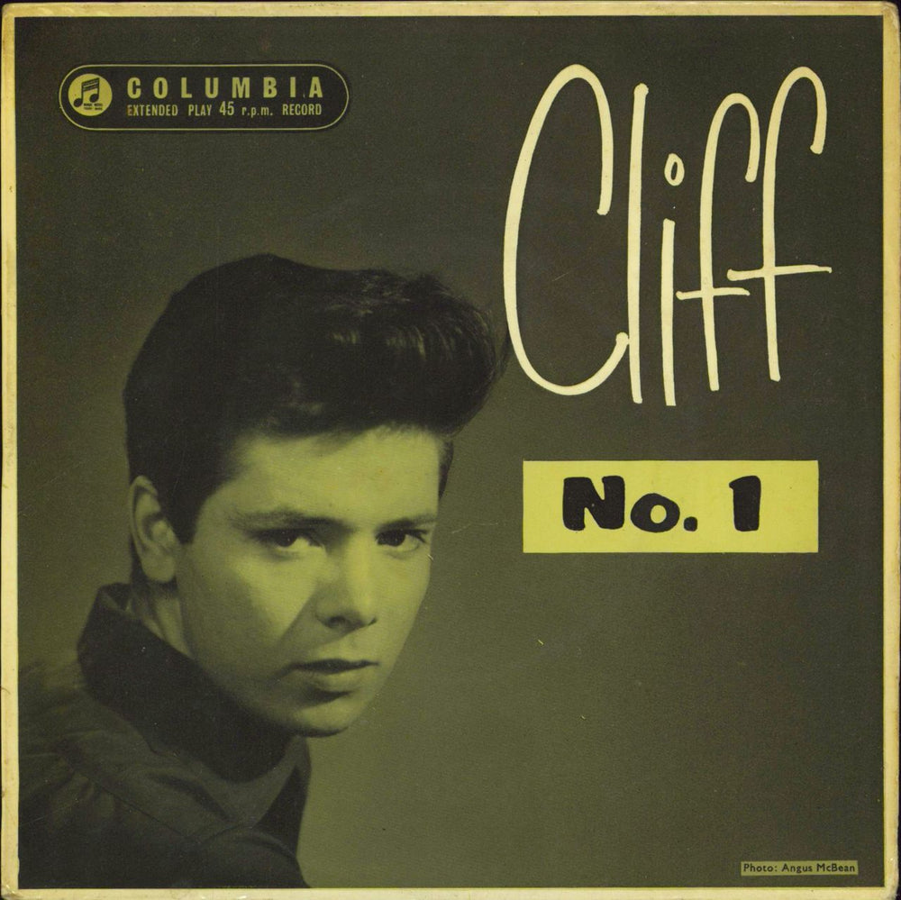 Cliff Richard Cliff (No.1) EP - Mono - 1st UK 7" vinyl single (7 inch record / 45) SEG7903