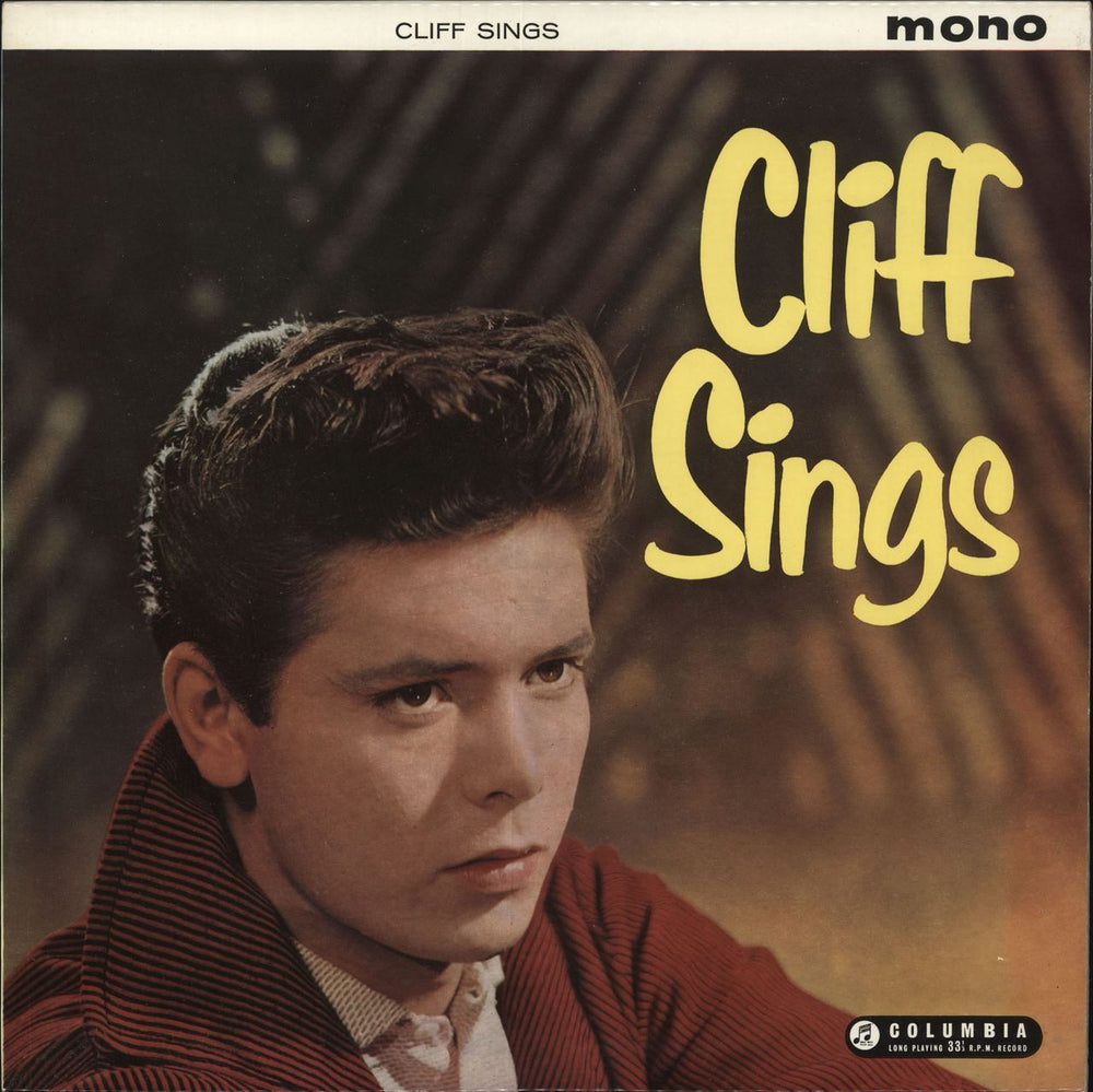 Cliff Richard Cliff Sings - 1st UK vinyl LP album (LP record) 33SX1192