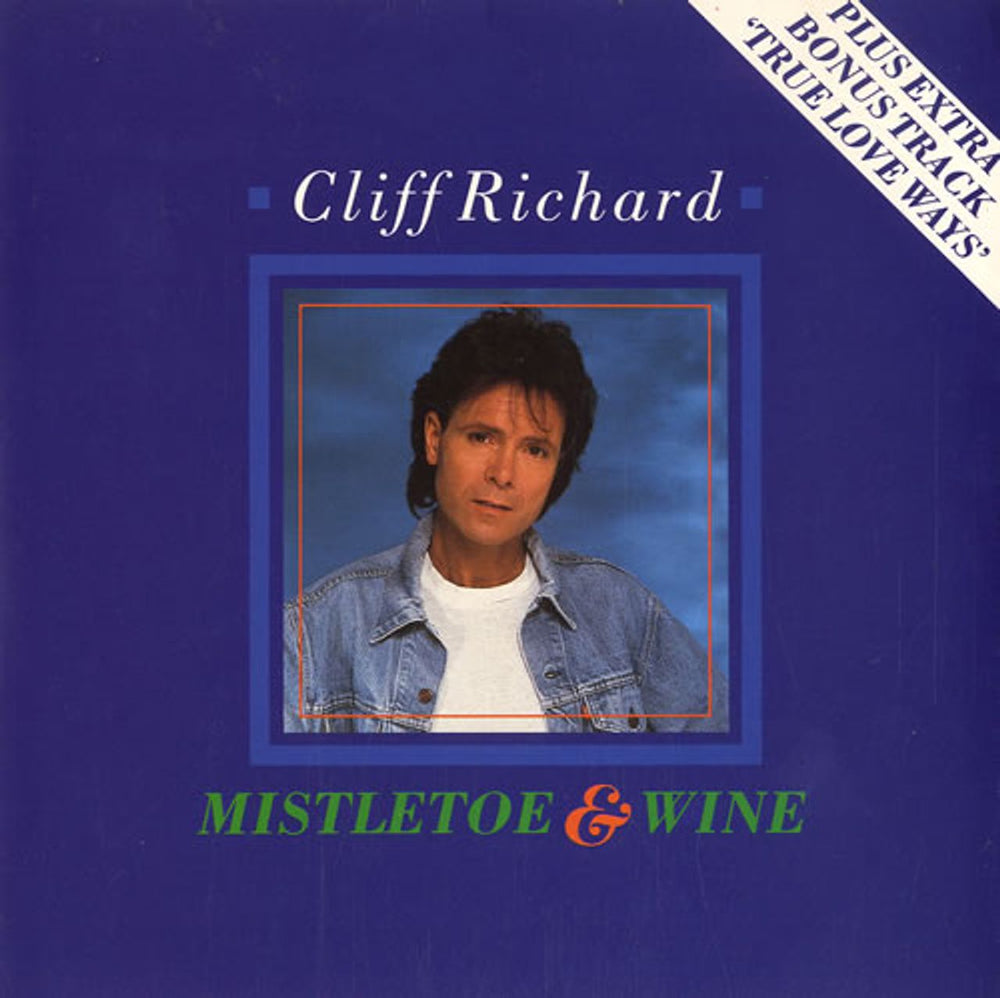 Cliff Richard Mistletoe & Wine UK 7" vinyl single (7 inch record / 45) EMS78