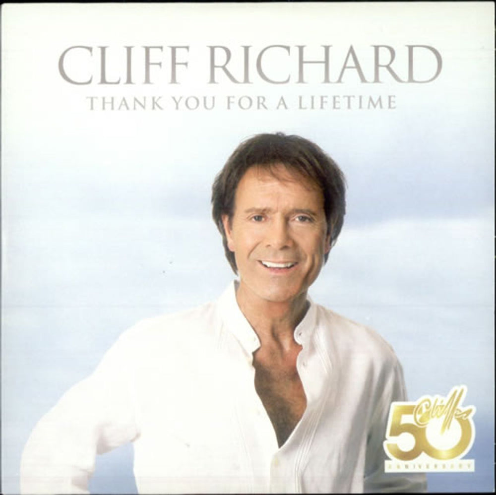 Cliff Richard Thank You For A Lifetime UK CD single (CD5 / 5") 509992364623