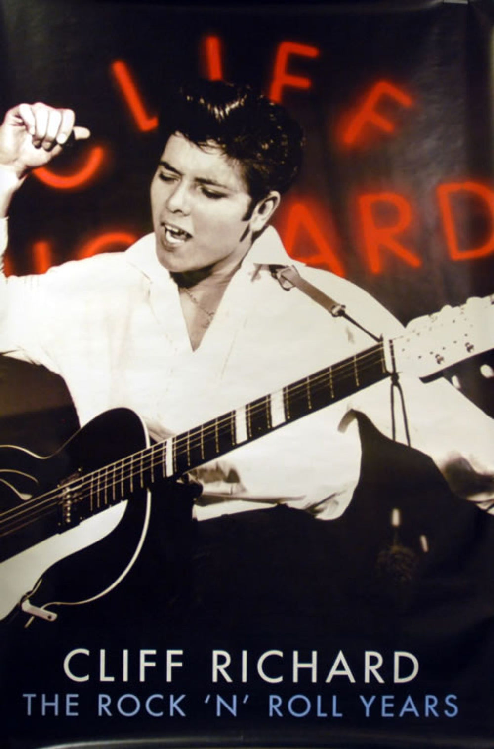 Cliff Richard The Rock 'n Roll Years 1958-1963 UK Promo poster 60 X 40