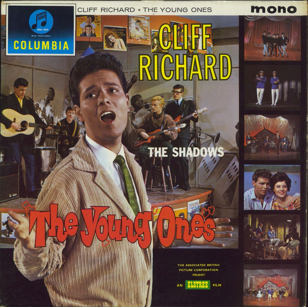 Cliff Richard The Young Ones - 1st - EX UK vinyl LP album (LP record) 33SX1384