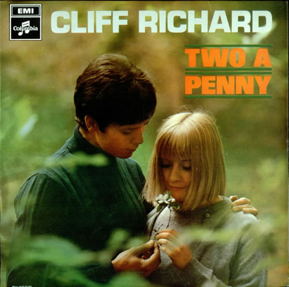 Cliff Richard Two A Penny UK vinyl LP album (LP record) SCX6262