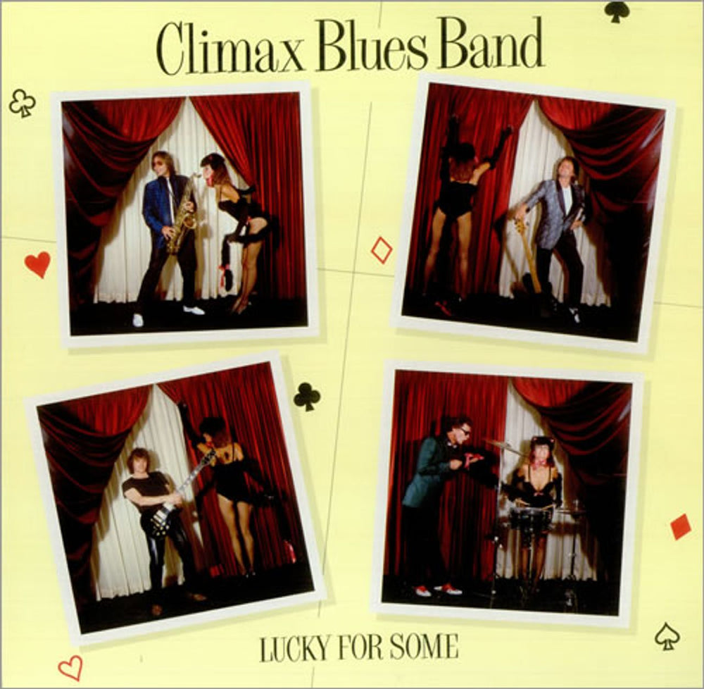 Climax Blues Band Lucky For Some German vinyl LP album (LP record) WBK56962