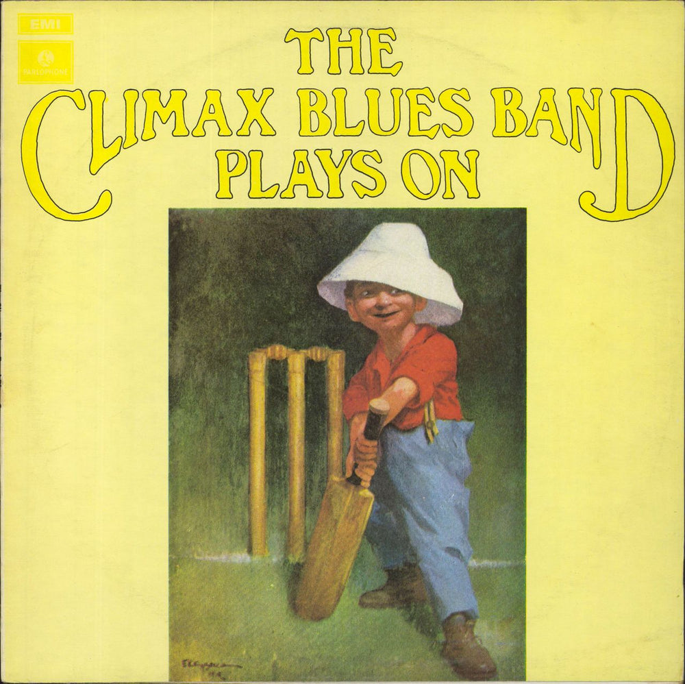 Climax Blues Band Plays On - 3rd - VG UK vinyl LP album (LP record) PCS7084