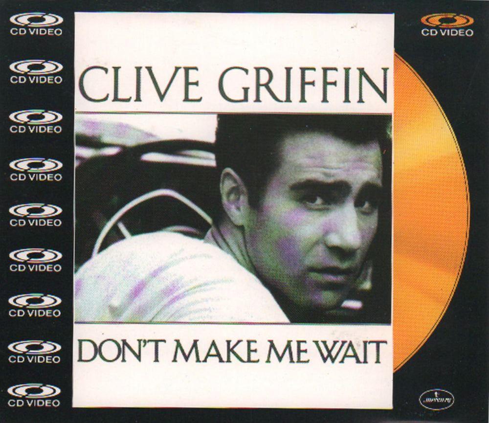 Clive Griffin Don't Make Me Wait - Cd-Video UK CD single (CD5 / 5") 080474-2