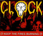 Clock Keep The Fires Burning UK CD single (CD5 / 5") MCSTD1998