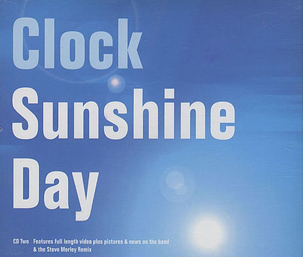 Clock Sunshine Day UK CD single (CD5 / 5") UN940