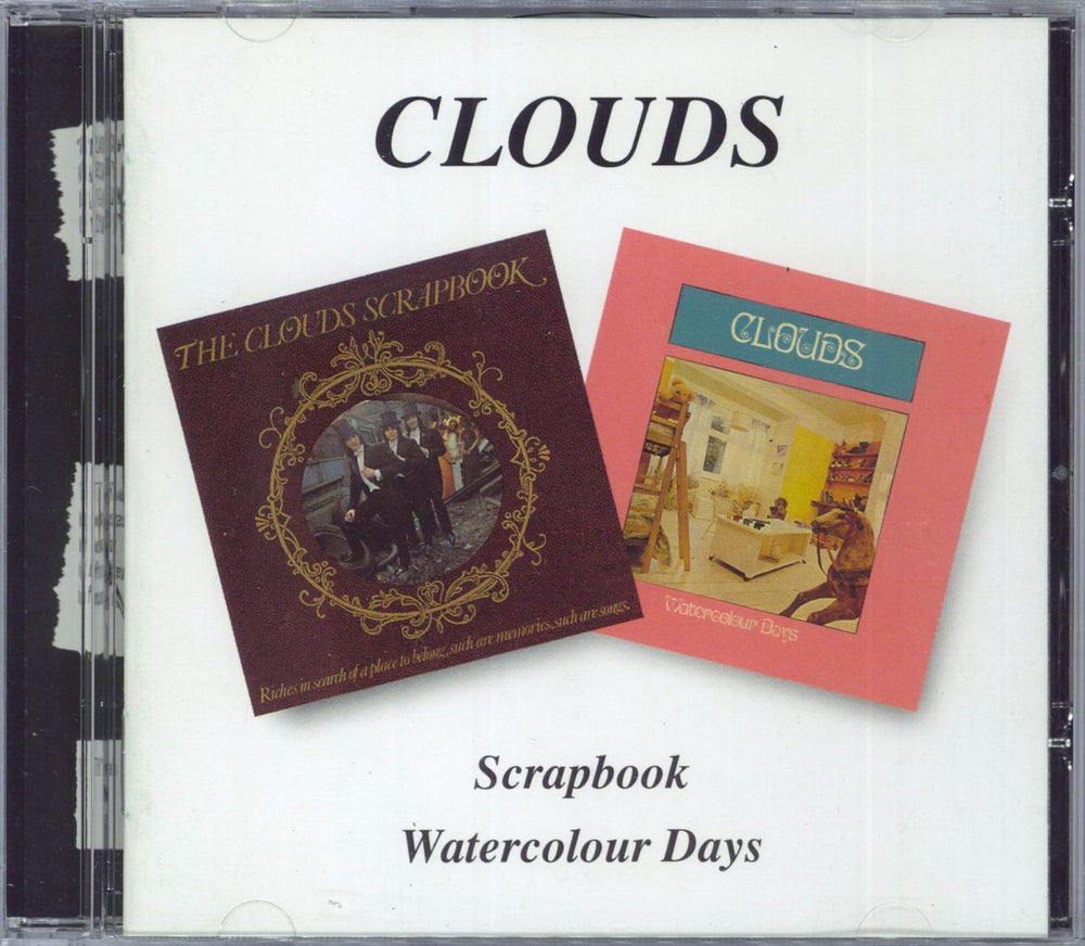 Clouds (Prog) Scrapbook / Watercolour Days UK CD album (CDLP) BGOCD317