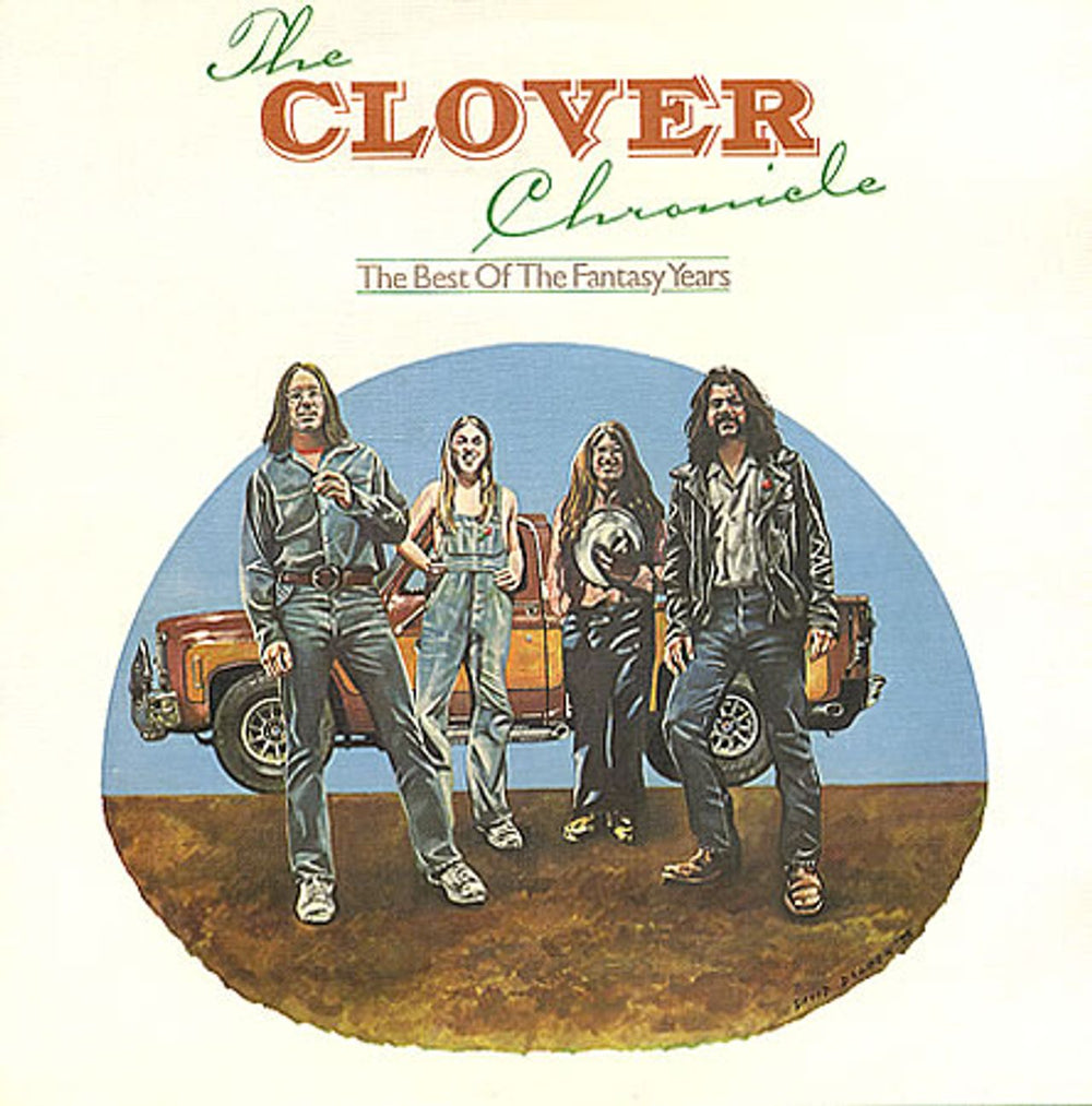 Clover The Clover Chronicle UK vinyl LP album (LP record) FT550