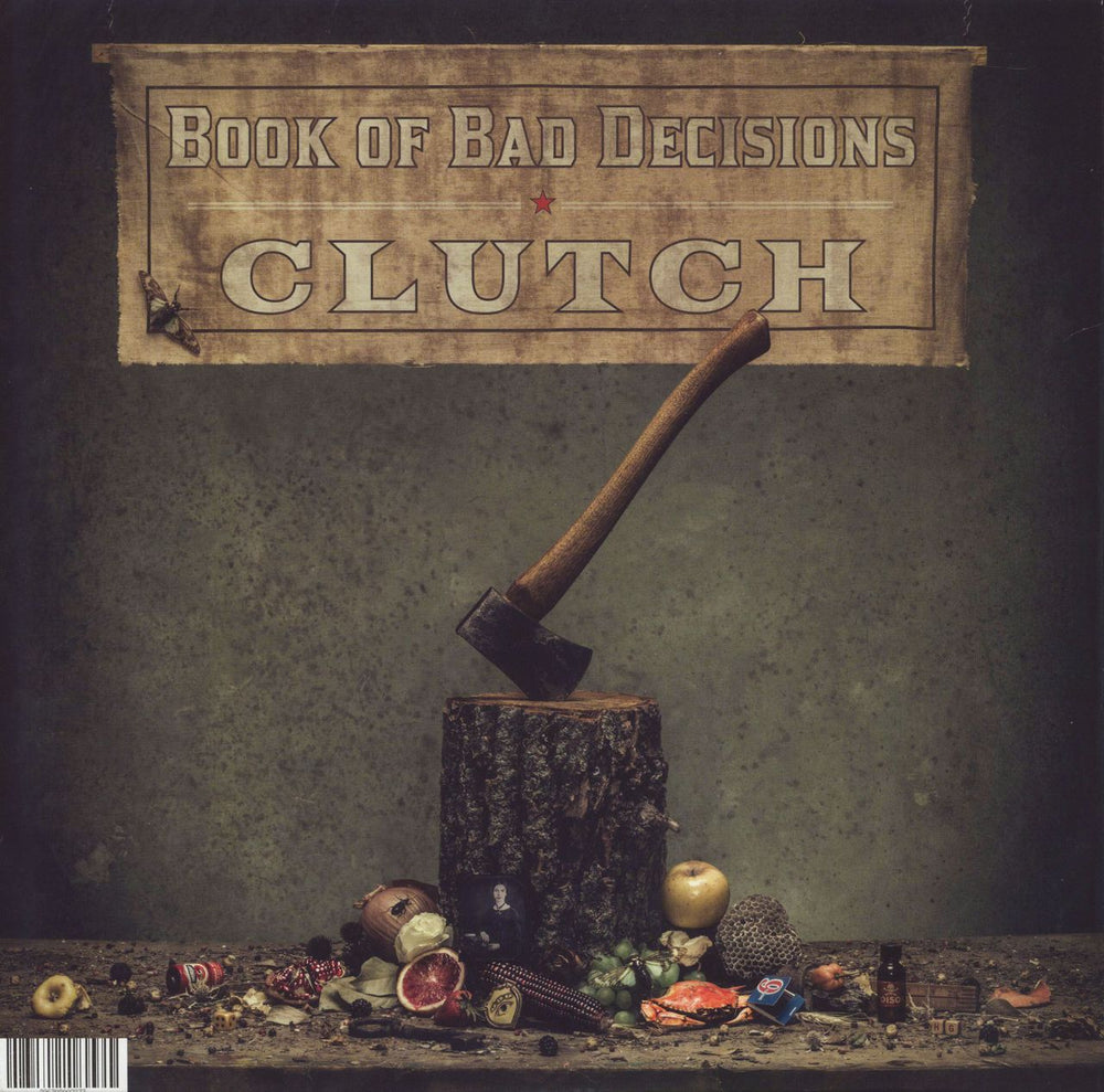 Clutch Book Of Bad Decisions - Coke Bottle Clear Vinyl UK 2-LP vinyl record set (Double LP Album) 896308002873