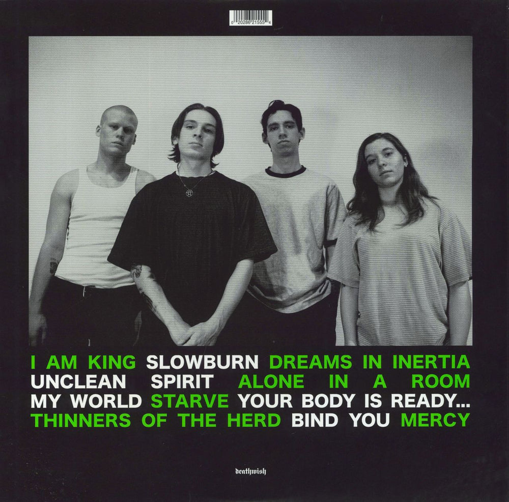 Code Orange I Am King - Green Opaque US vinyl LP album (LP record) 020286215554