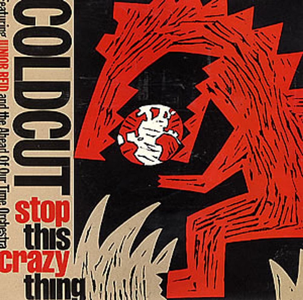Coldcut Stop This Crazy Thing UK 7" vinyl single (7 inch record / 45) CCUT4