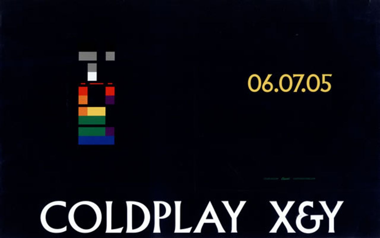 Coldplay X&Y US Promo Display — RareVinyl.com
