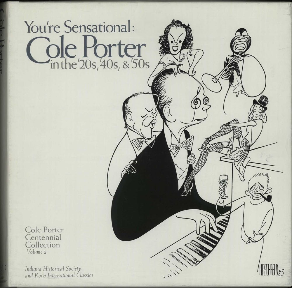 Cole Porter You're Sensational: Cole Porter in the 20's, 40's & 50's US CD Single Box Set 72434-98523-2-7