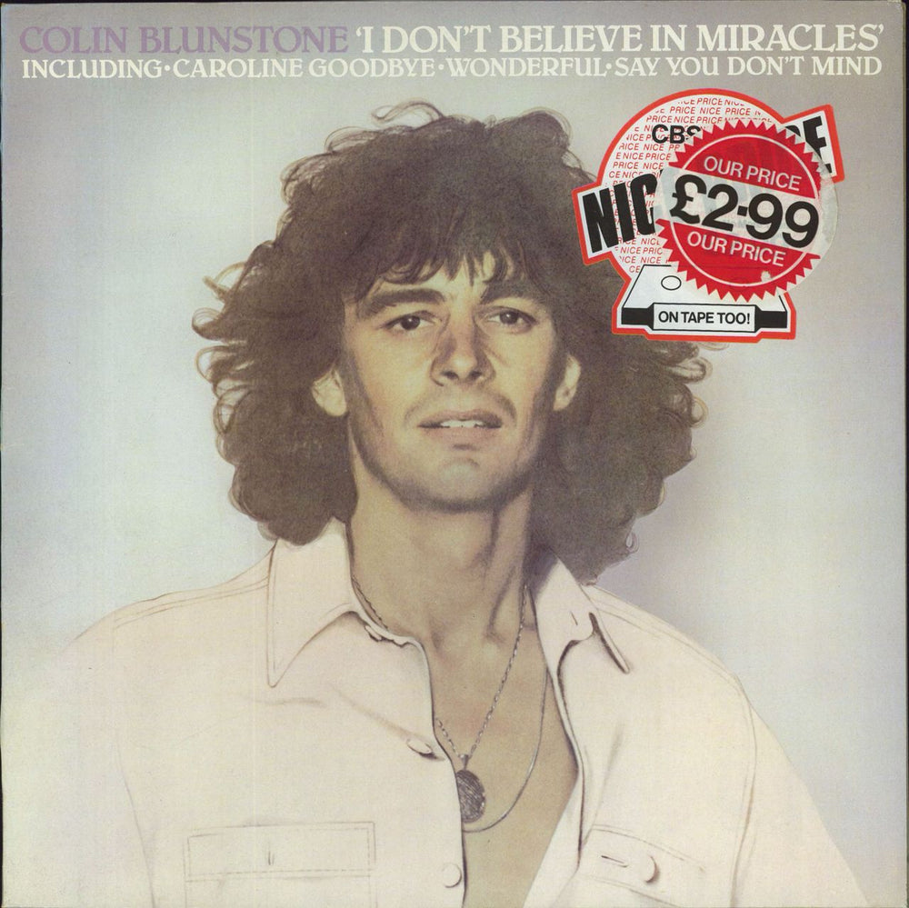 Colin Blunstone I Don't Believe In Miracles UK vinyl LP album (LP record) EPC32192