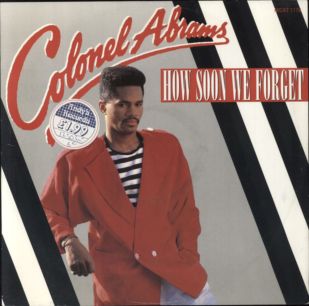 Colonel Abrams How Soon We Forget UK 12" vinyl single (12 inch record / Maxi-single) MCAT1179