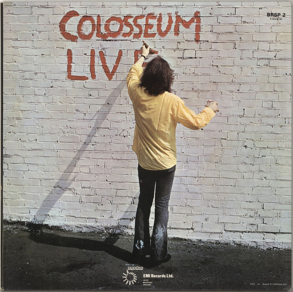 Colosseum Live UK 2-LP vinyl record set (Double LP Album)