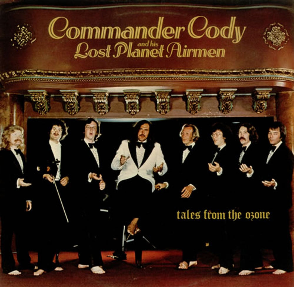 Commander Cody & The Lost Planet Airmen Tales From The Ozone UK vinyl LP album (LP record) K56158