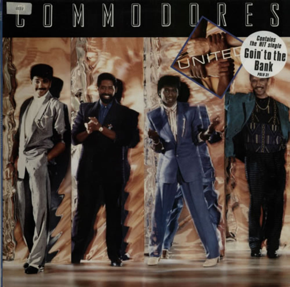 Commodores United UK vinyl LP album (LP record) POLH31