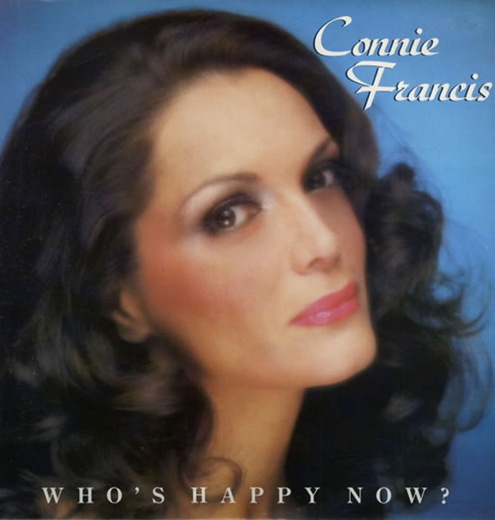 Connie Francis Who's Happy Now? UK vinyl LP album (LP record) UAS30182