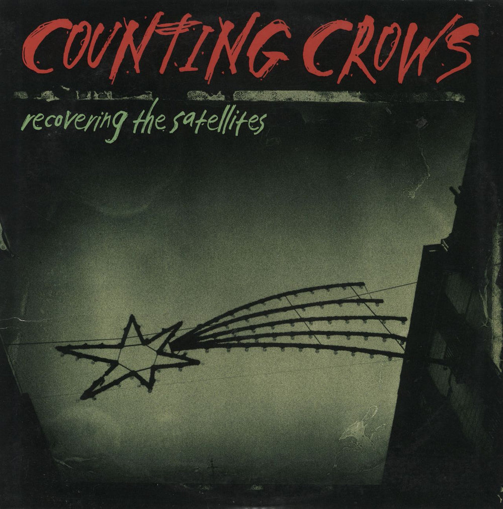 Counting Crows Recovering The Satellites US 2-LP vinyl record set (Double LP Album) DGC2-24975