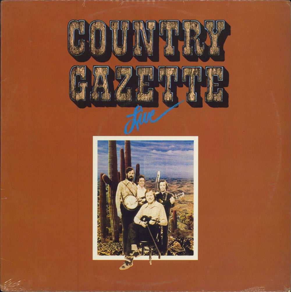 Country Gazette  Country Gazette Live US vinyl LP album (LP record) AN-7014