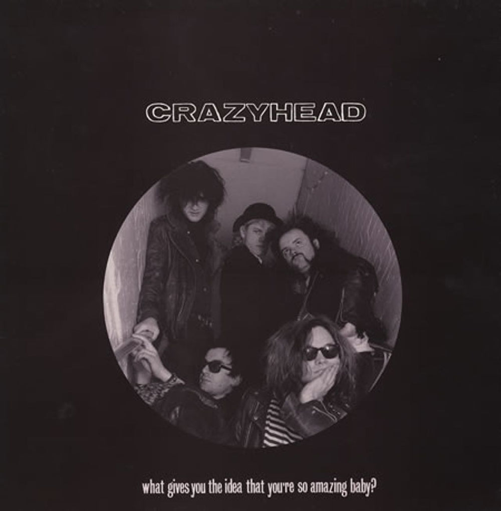 Crazyhead What Gives You The Idea That You're So Amazing Baby UK 12" vinyl single (12 inch record / Maxi-single) SNAK8