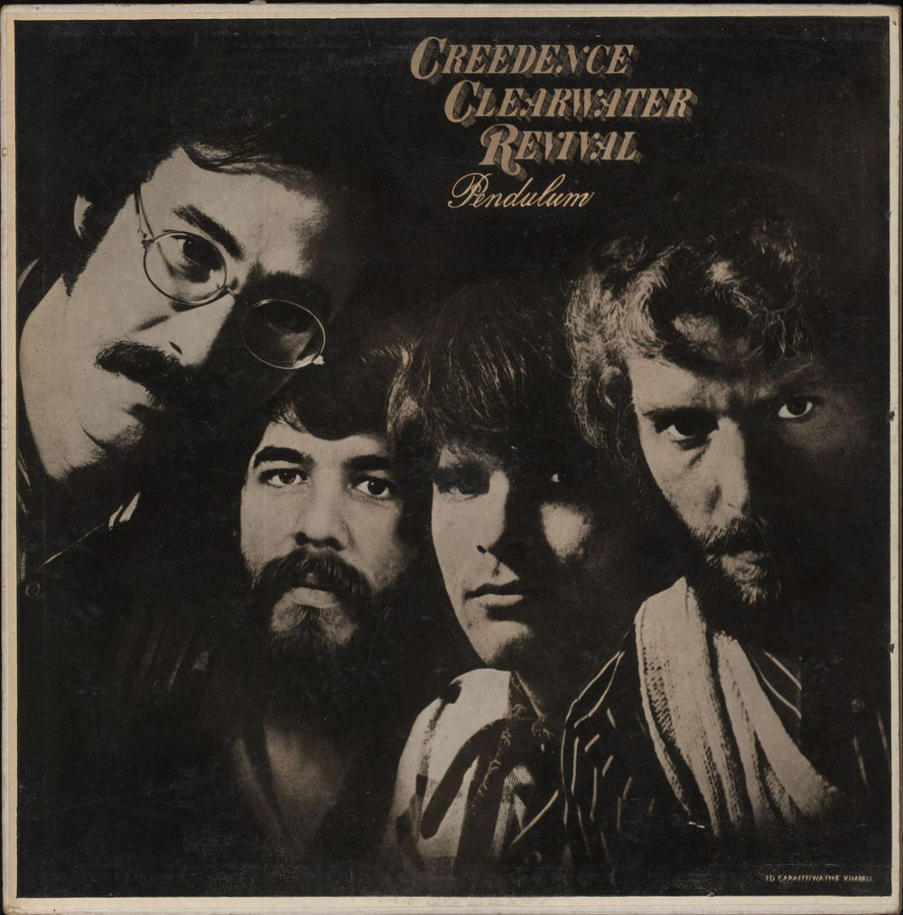 Creedence Clearwater Revival Pendulum Indian vinyl LP album (LP record) LBG83400