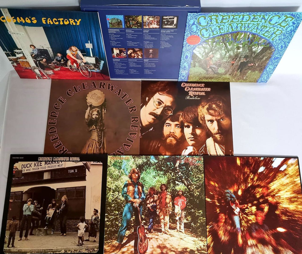 Creedence Clearwater Revival The Complete Studio Albums UK Vinyl Box Set CCLVXTH768850