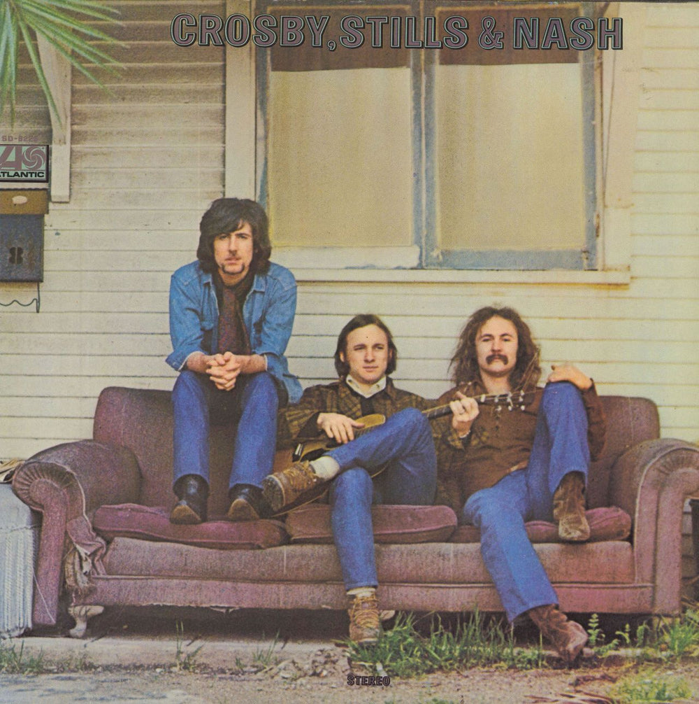 Crosby, Stills & Nash Crosby Stills & Nash German vinyl LP album (LP record) ATL40033