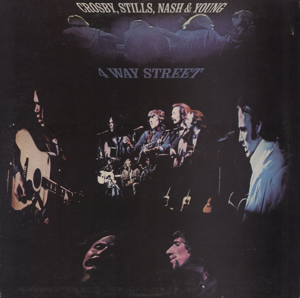 Crosby, Stills, Nash & Young 4 Way Street - 1st - EX - UK sleeve UK 2-LP vinyl record set (Double LP Album) 2657004
