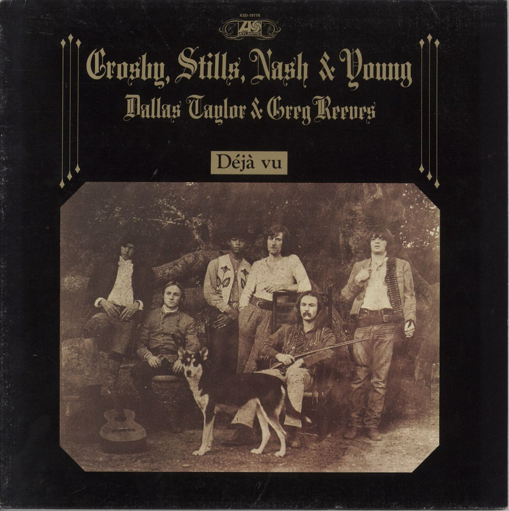 Crosby, Stills, Nash & Young Déjà Vu - VG Canadian vinyl LP album (LP record) KSD-19118