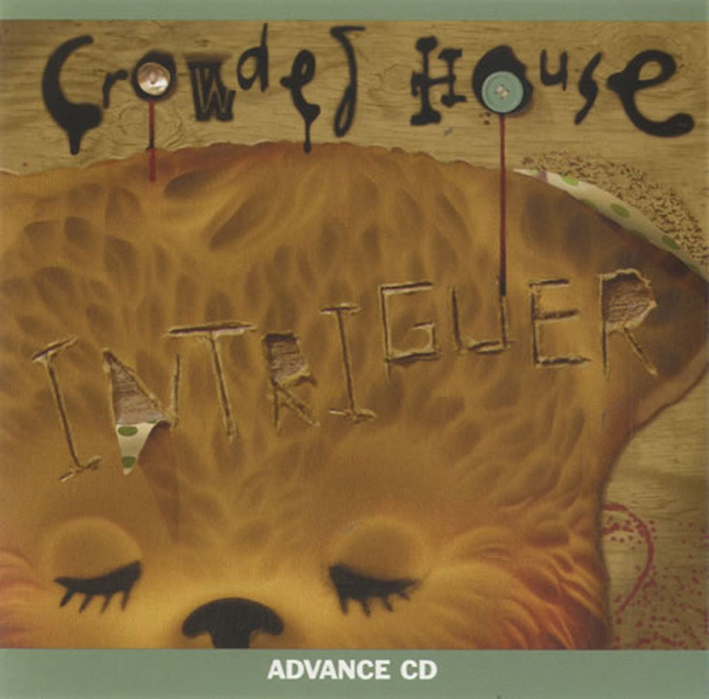 Crowded House Intriguer US Promo CD-R acetate CDR ACETATE