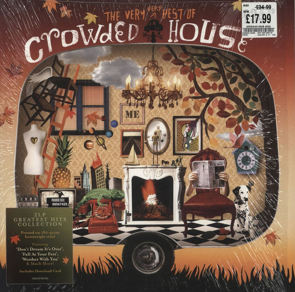 Crowded House The Very Very Best Of Crowded House - 180gm Vinyl UK 2-LP vinyl record set (Double LP Album) 5784759