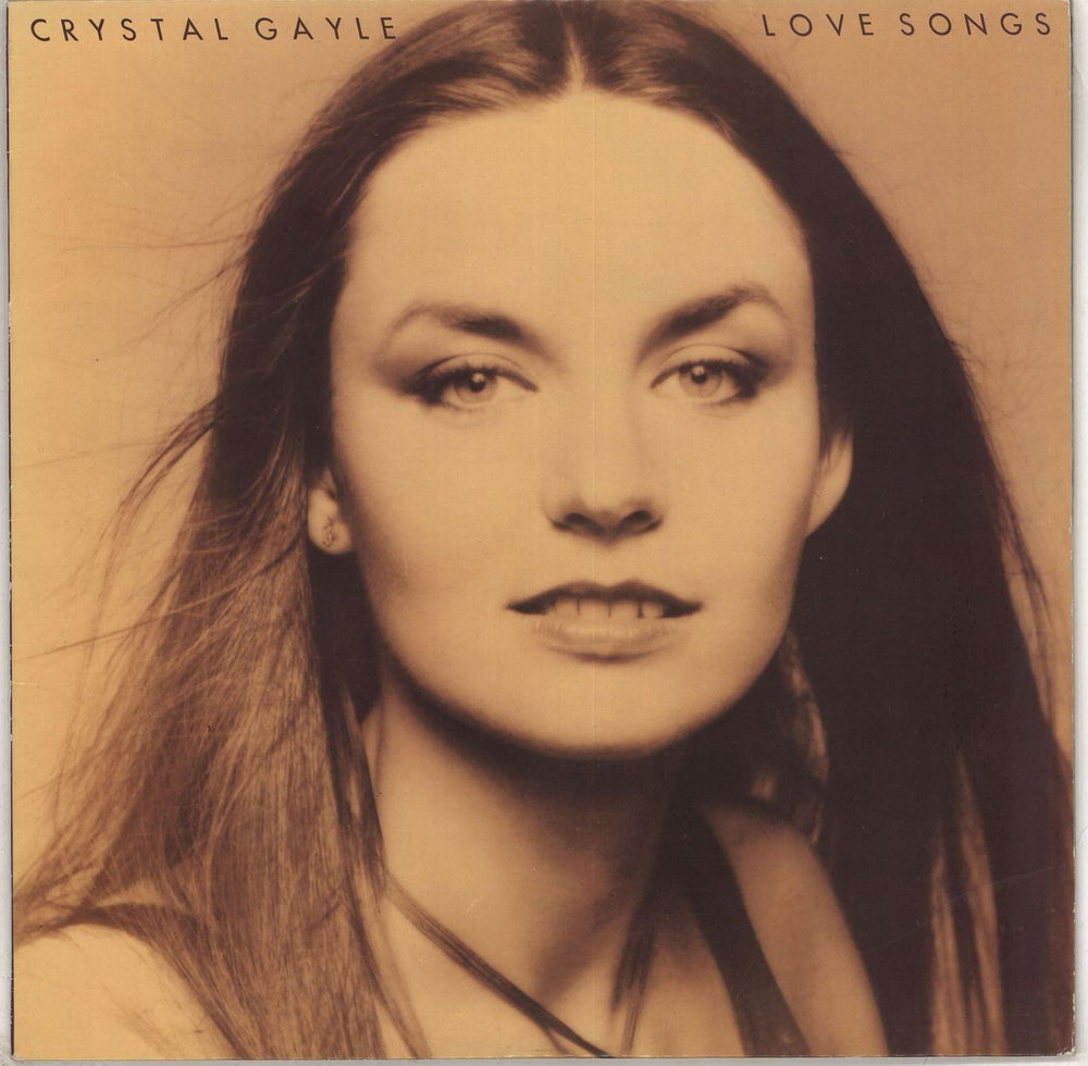 Crystal Gayle Love Songs Hong Kong vinyl LP album (LP record) LBR1044