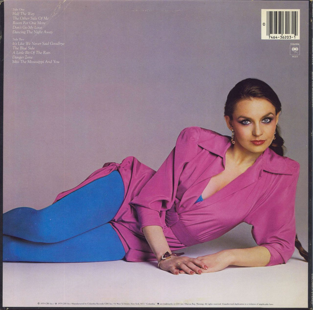 Crystal Gayle Miss The Mississippi US vinyl LP album (LP record)