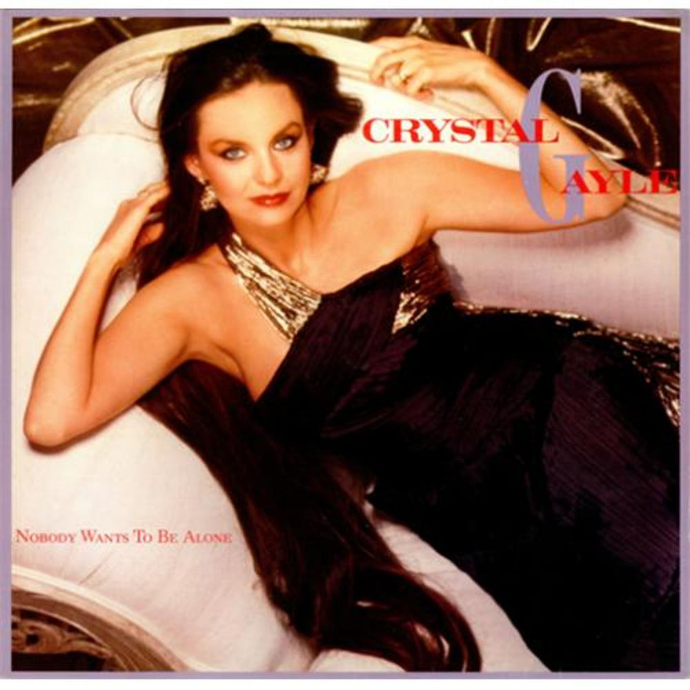 Crystal Gayle Nobody Wants To Be Alone German vinyl LP album (LP record) 925154-1