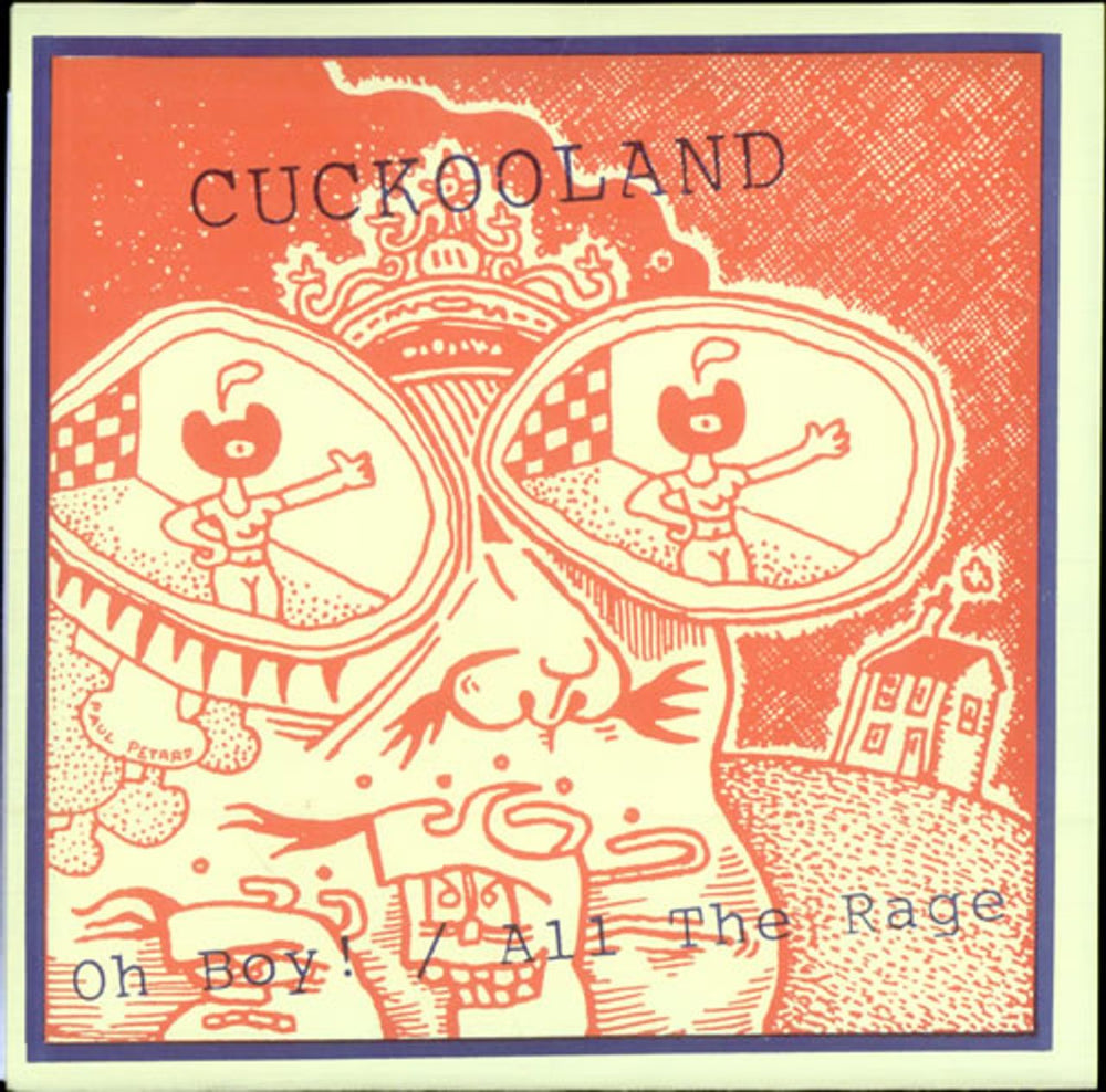 Cuckooland Oh Boy! US 7" vinyl single (7 inch record / 45) CF-015