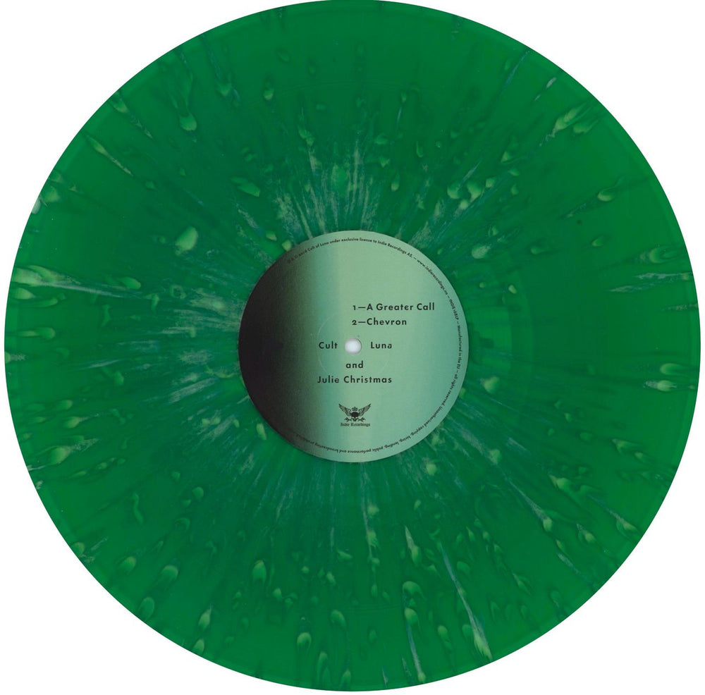 Cult Of Luna Mariner - Green Splatter Swedish 2-LP vinyl record set (Double LP Album) EUP2LMA793309