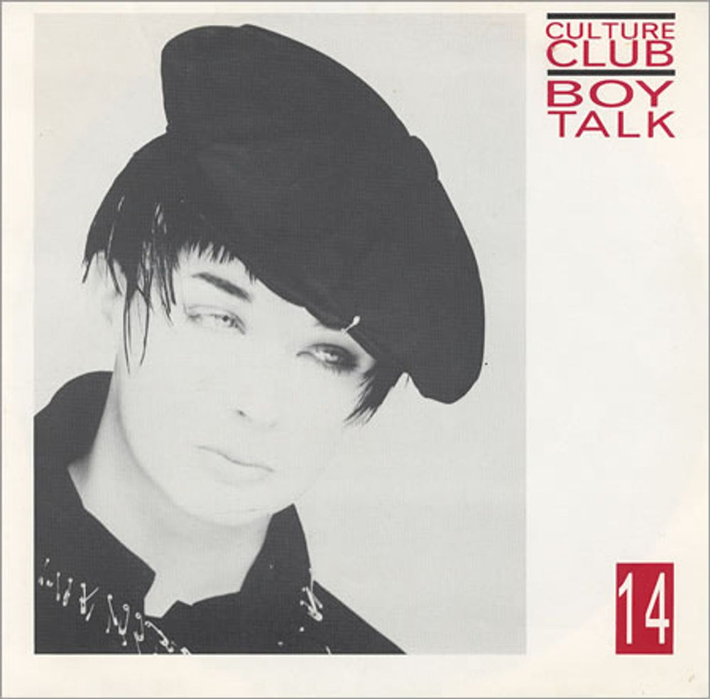 Culture Club Boy Talk 14 UK Promo 7" vinyl single (7 inch record / 45) CCFAN14