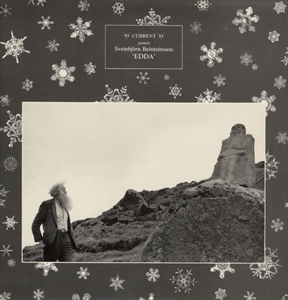 Current 93 Present Sveinbjorn Beinteinsson 'Edda' UK vinyl LP album (LP record) DURTRO005