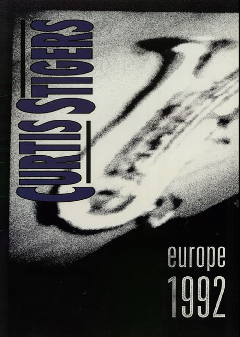 Curtis Stigers Europe 1992 UK tour programme TOUR PROGRAMME