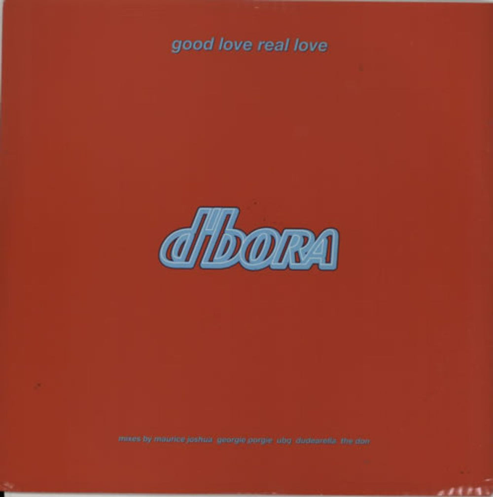 D'bora Good Love Real Love UK 12" vinyl single (12 inch record / Maxi-single) MCST40023